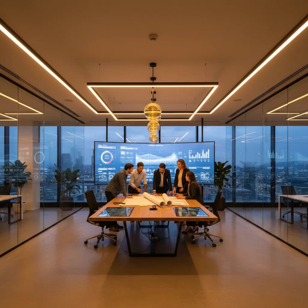 شاشة تعرض حركة الأسعار في الأسواق المالية