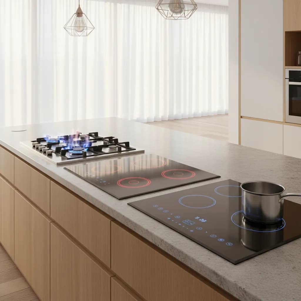 المواقد والأفران والطباخات