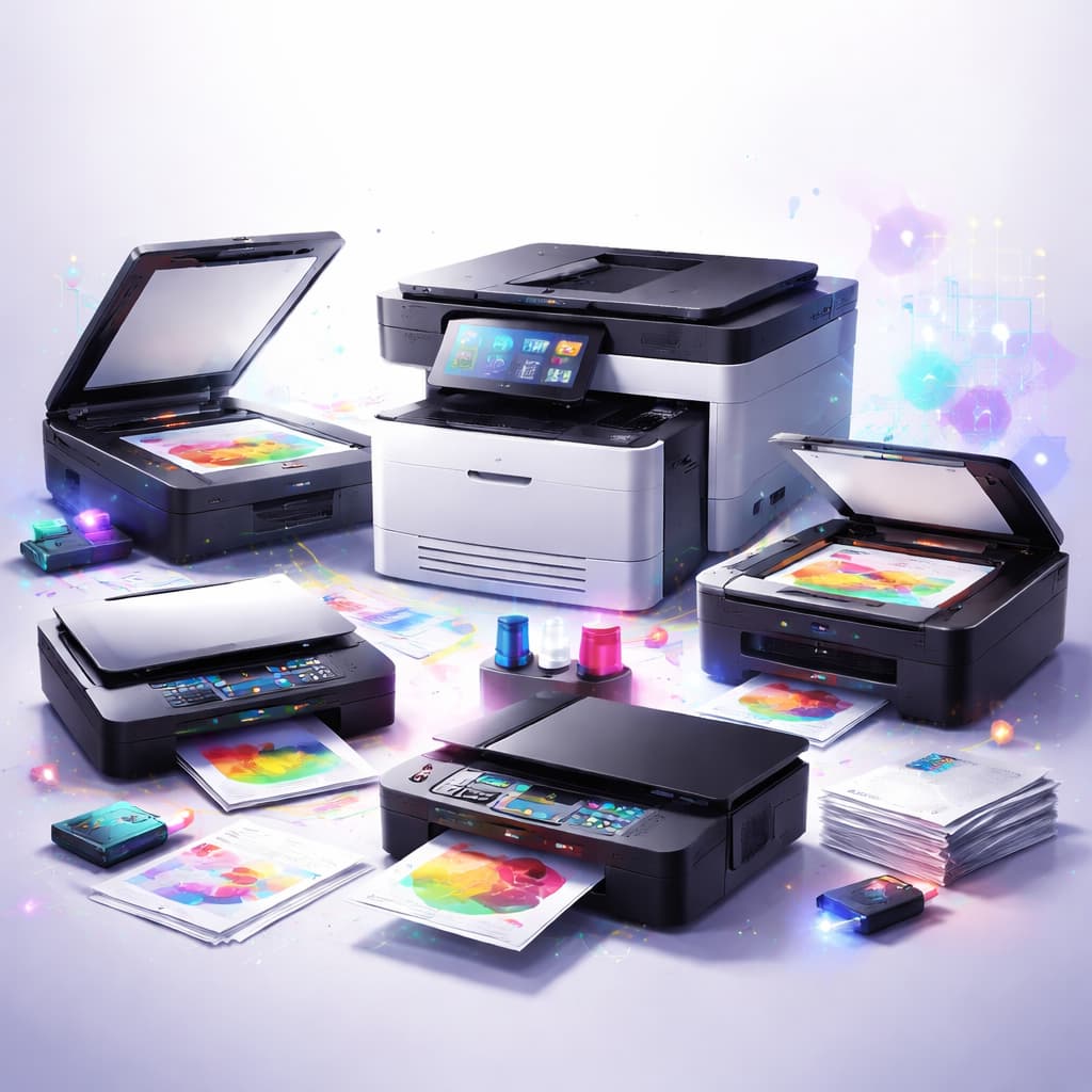 الطابعات والماسحات